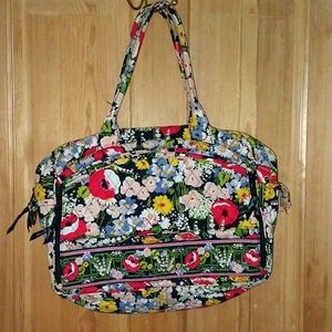 Vera Bradley Stephanie Poppy Fields Bag Purse